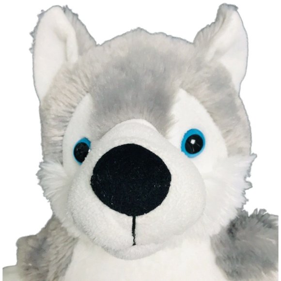 2016 Fiesta Great Wolf Lodge Plush Wolf Stuffed Animal 17" Zipper Back - Picture 8 of 10